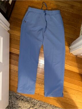 Jaanuu Scrub Pants in Ceil Blue